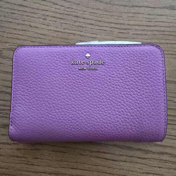 Kate Spade Lena Medium Compact Bi-Fold Wallet - Picture 1 of 5